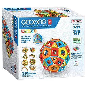 Geomag Super Color Panels Masterbox, 388 Stk.