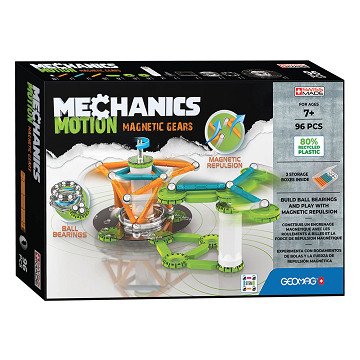 Geomag Mechanics Motion RE 2Magnetic Gears, 96dlg.