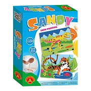 Sand Art Craft Dinosaur + Tiger