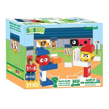 BiOBUDDi Baseball Building Set - 27pcs.