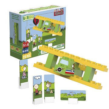 BiOBUDDi Snoopy - Airplane, 23pcs.