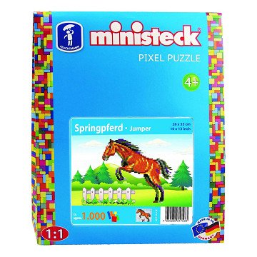 Ministeck Jumping Horse, 1000 pcs.