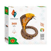 Origami 3D Cobra, 360 pcs