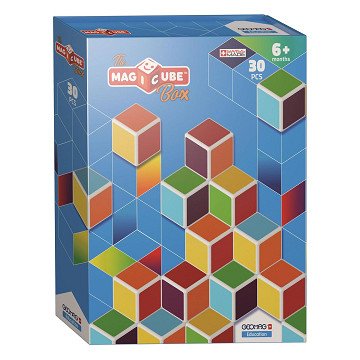 Geomag Education Set MagiCube Box, 30 Cubes