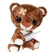 Lumo Stars Cuddly Toy Get Well - Brown Bear with Syringe, 15cm