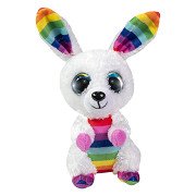 Lumo Stars Plüschtier – Hase Regenbogen, 15 cm