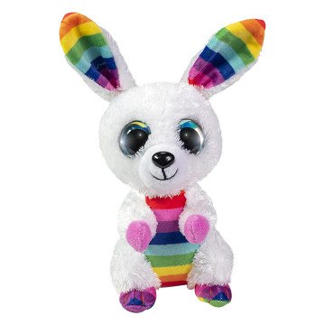 Lumo Stars Cuddly Toy - Rabbit Rainbow, 15cm