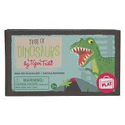 Spielset mit Figuren des Dinosaurierstamms