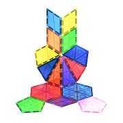 PicassoTiles Geometrie – Magnetische Bausteine, 16 Stück.