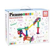 PicassoTiles Marble Run - Magnetische Bouwtegels - 50dlg.
