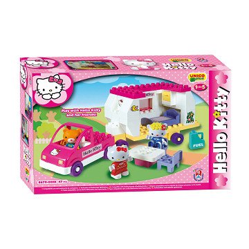 Unico Hello Kitty Auto met Caravan