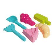 Sand mold set Ice creams, 6 pcs