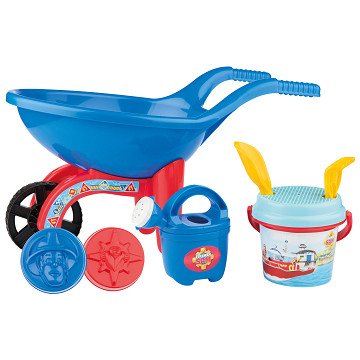 Wheelbarrow with Beach Set Fireman Sam