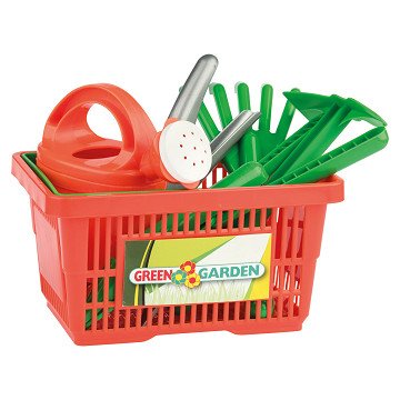 Gartenspielset im Korb