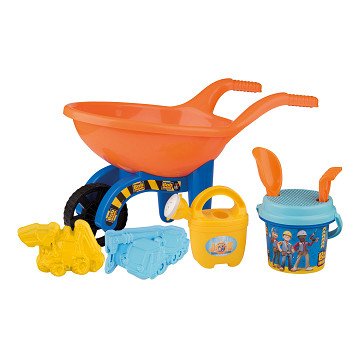 Kruiwagen met Strandset Bob de Bouwer