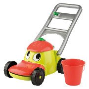 Lawn mower with bucket