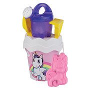 Unicorn bucket set, 6 pieces.