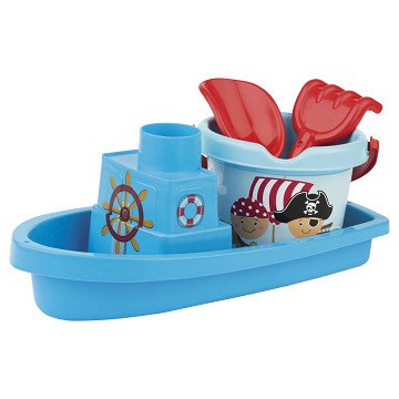 Pirate Boat Beach Set