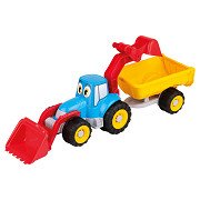 Tractor with Wagon