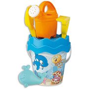 Bucket set Underwater world, 6 pieces.