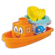 Eimer-Set Boot Unterwasserwelt, 4-tlg.