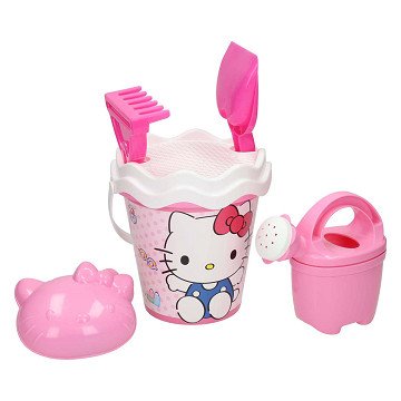 Bucket Beach Set Hello Kitty, 6 pieces.