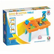 Sand and Water Table with Watermill, 10 pcs.