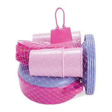 Dantoy Dining Geschirr Pastell, 22-teilig.