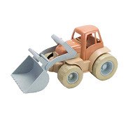 Dantoy Tractor with Front Loader Blue/Orange, 30cm