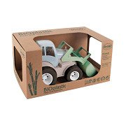 Dantoy Tractor met Voorlader Groen/Blauw, 30cm