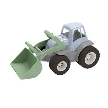 Dantoy Tractor with Front Loader Green/Blue, 30cm