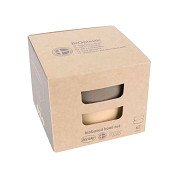 Dantoy Bowl set Beige/Mocha, 2 pieces.
