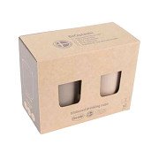 Dantoy Cup set Mocha/Beige, 2 pcs.