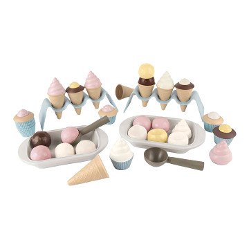 Dantoy Cupcake- und Eiscreme-Set, 54-tlg.