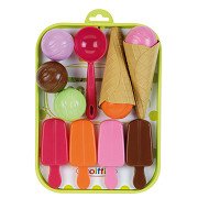 Ecoiffier 100 % Chef-Eiscreme-Set