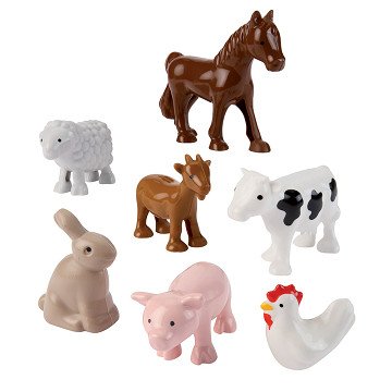 Abrick Farm Animals, 7 pcs