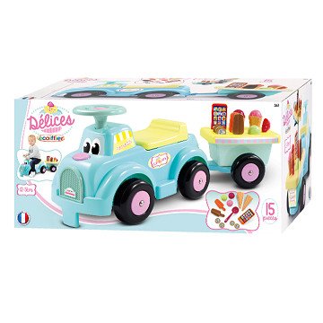 Ecoiffier Ice Cream Truck with Trailer