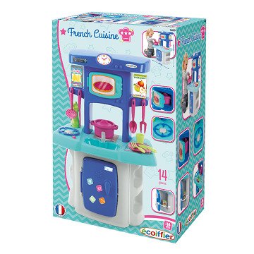 Ecoiffier Kitchen with Accessories, 14-piece.