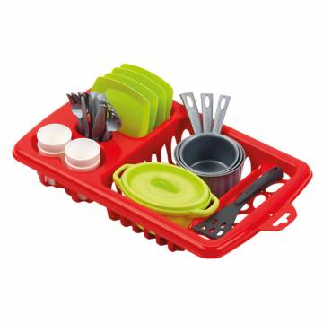 Ecoiffier 100% Chef Dinnerware Set with Drainer