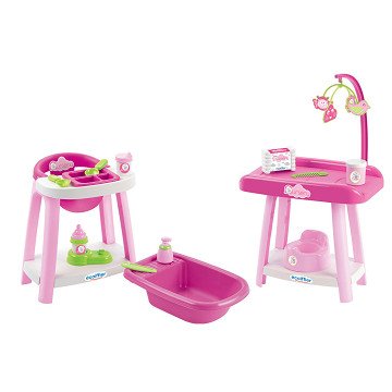 Ecoiffier Care Set, 3in1