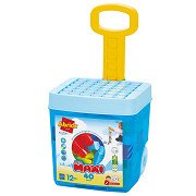 Abrick Building Blocks Animals in Storage Box, 50dlg.