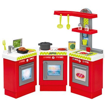 Ecoiffier 100% Chef 3 Parts Kitchen