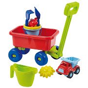 Ecoiffier Beach Wagon with Beach Set
