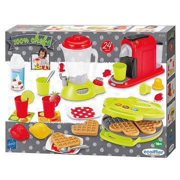 Ecoiffier 100% Chef Küchengeräte, 24 Stk.
