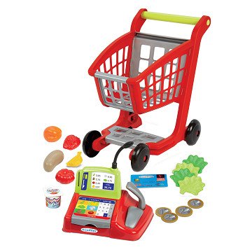 Ecoiffier 100% Shopping Cart, Groceries & Checkout