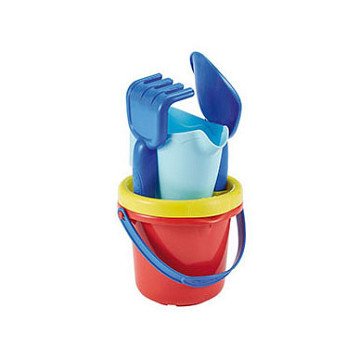 Ecoiffier Bucket set, 5 pieces.