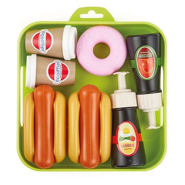 Ecoiffier Play Food Spielset, 8-tlg.