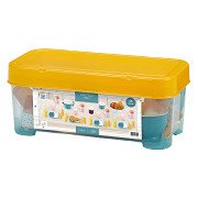 Ecoiffier Breakfast Play Set in Storage Box, 35 pieces.