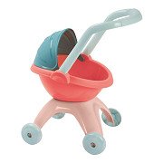 Ecoiffier Kindergarten Puppenwagen Pastell