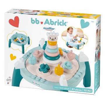 Ecoiffier Abrick Baby Mein erster Aktivitätstisch, 21-tlg.